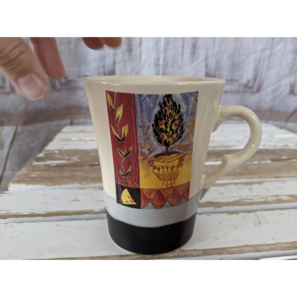 Gryphonware Bush tree mug cup coffee tea handle ce - Picture 6 of 8